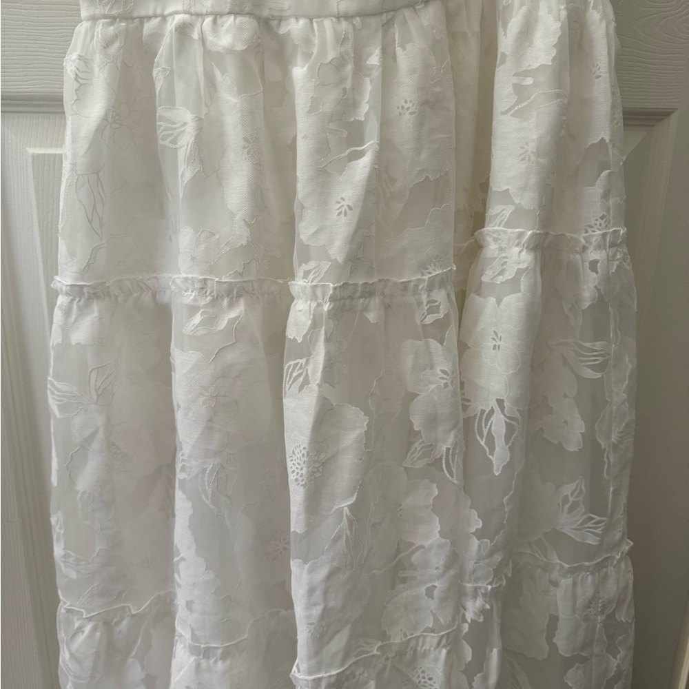 Lulu's White Midi Dress - Picture 6 of 11